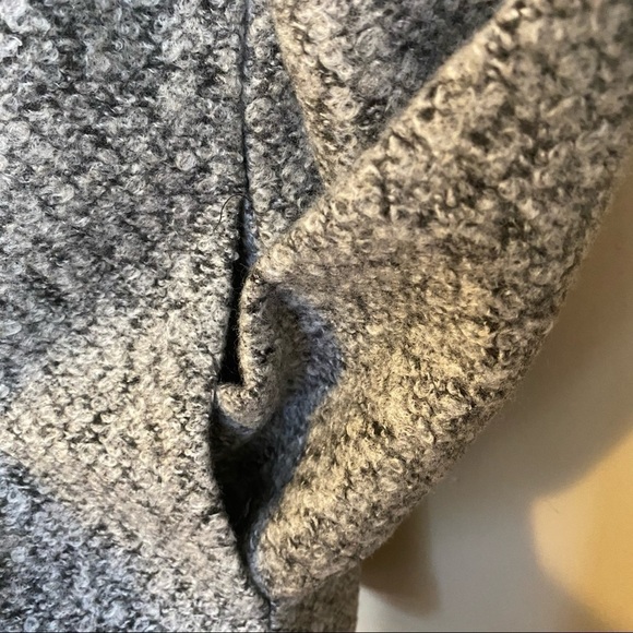 NEW Club Monaco| Blazer Jacket. Wool tweed. Collarless. - Picture 8 of 10